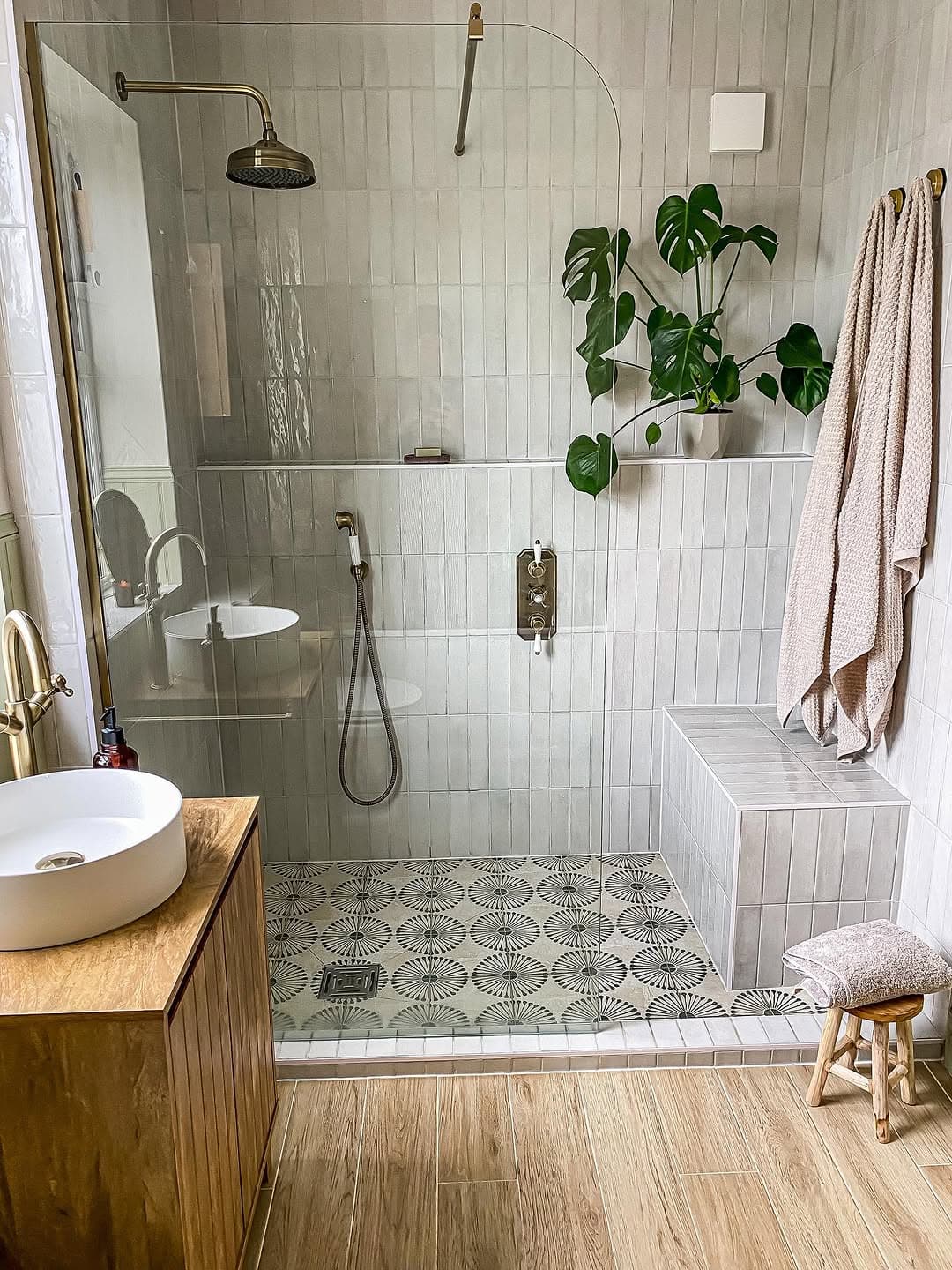 Bohemian Bathroom Oasis Reveal