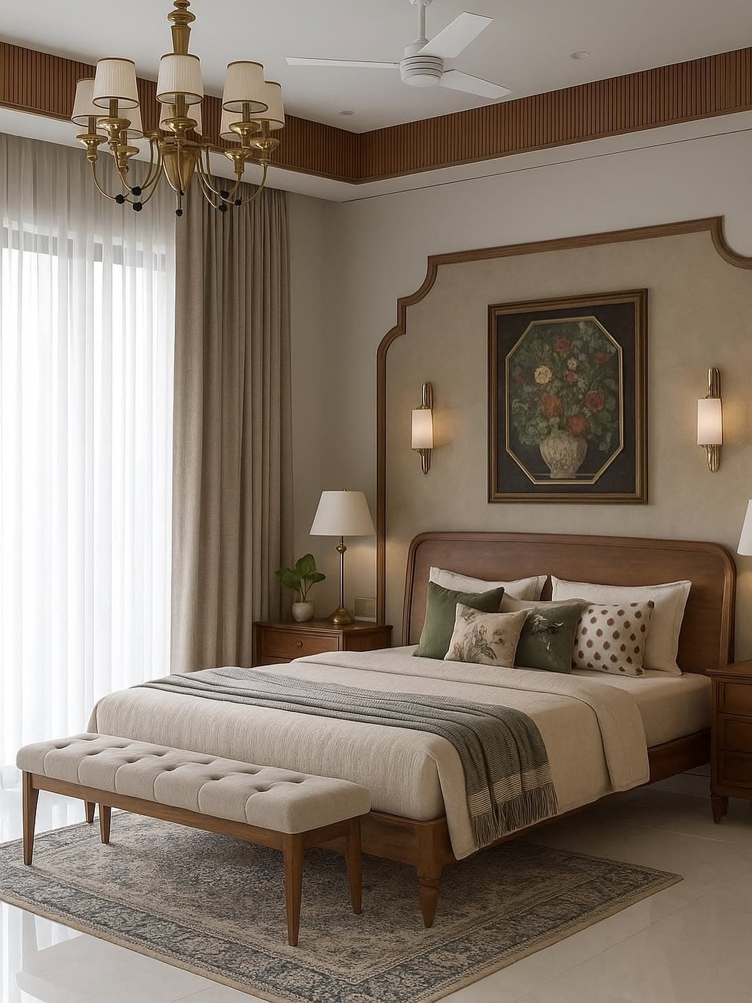 Elegant Traditional Bedroom Retreat