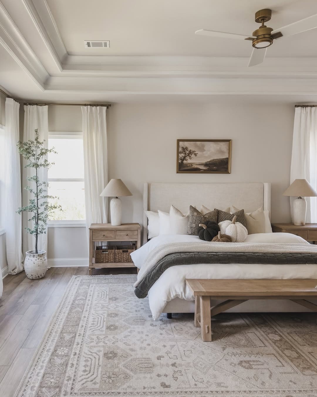 Serene Neutral Primary Bedroom